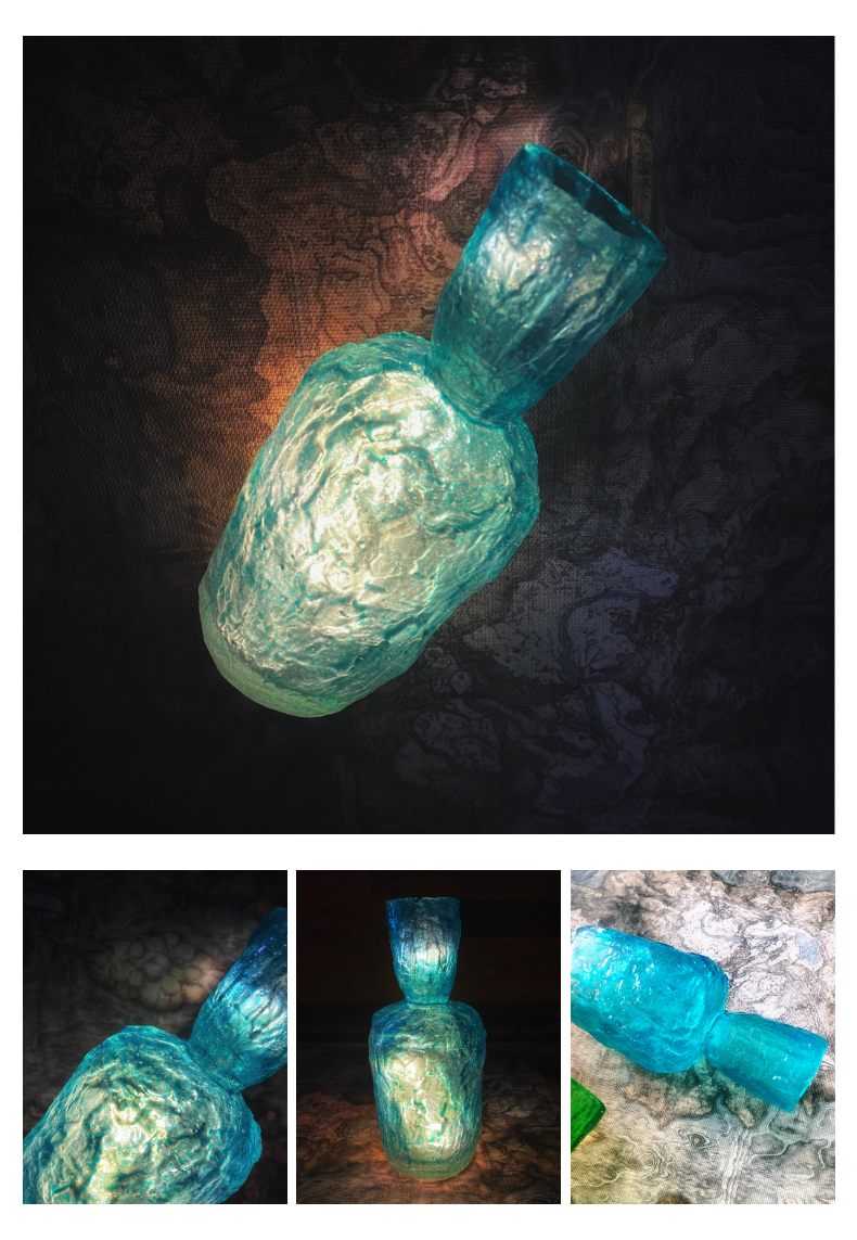 Dark Souls Estus Flask Resiin Model Handmade Toy Cosplay Prop