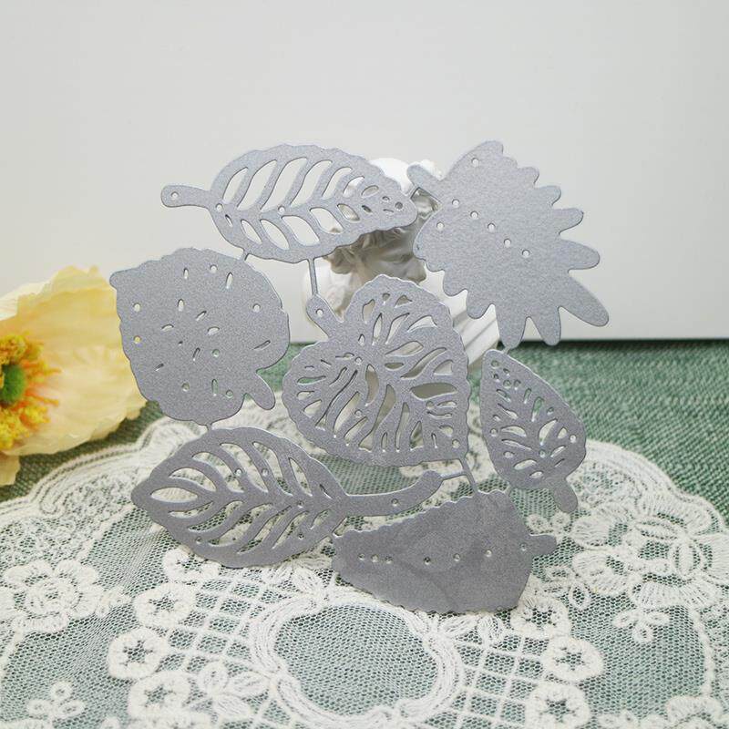 Переключатель leaf 7 cutting dies embossing scrapbook papercutting greetin