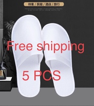 一次性拖鞋5pcs disposable slippers hotel home traveling