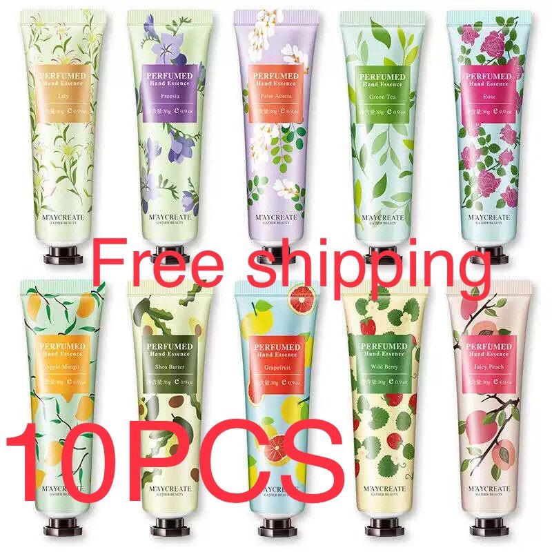 30g flower früit Plant Hand Cream Moisture nourishing moisturizing hand cream-Taobao