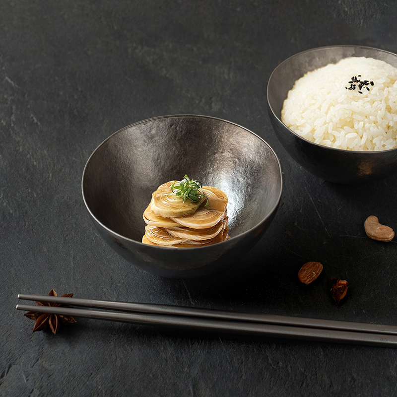 Cheng Shi Hao Wu Recommends Pure Titanium Bowls and Chopsticks for Home Use, High-End and Luxurious Bowl and Chopstick Gift Set with a Beautiful Appearance