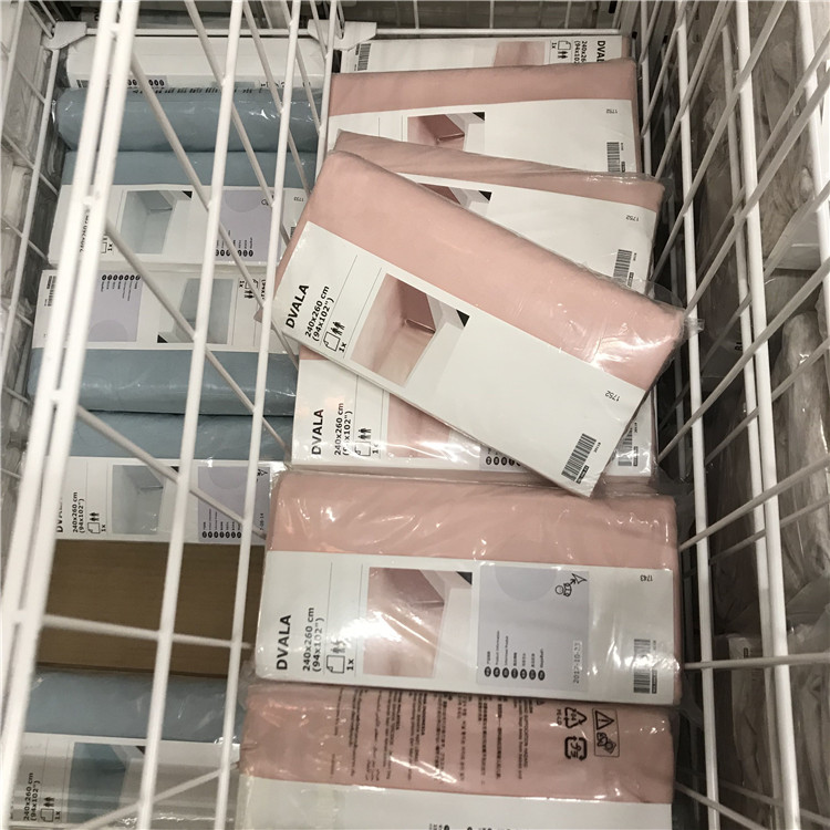 Tô Châu IKEA IKEA Defula Giường Tấm bông đơn giản Joker Tấm đôi học sinh - Khăn trải giường tấm ra trải nệm