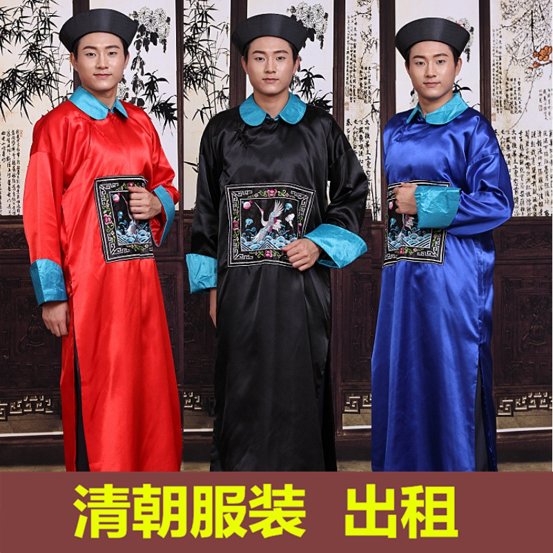 (Leasing) Qing Dynasty ministers and officials in zombie costumes, officers and soldiers costumes, Qing Dynasty masquerade party vampire show