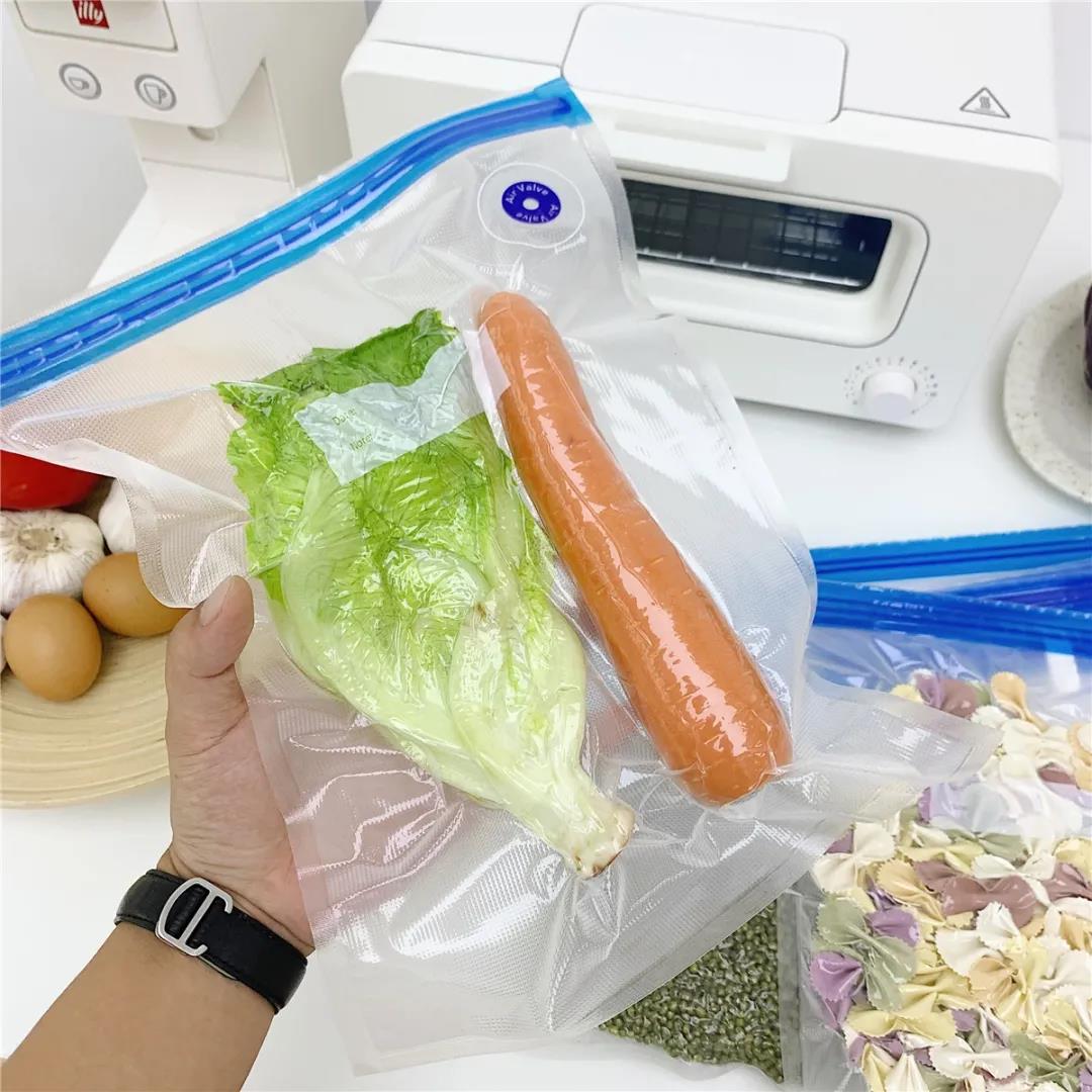 Seal Moisture-Proof Durable Preservation of Refrigerator Microwave Pumping Pressure Home Vacuum Food Preservation Bag 13 pieces