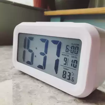 Your time Butler small object temperature + snooze + light control sensor home daily alarm clock alarm