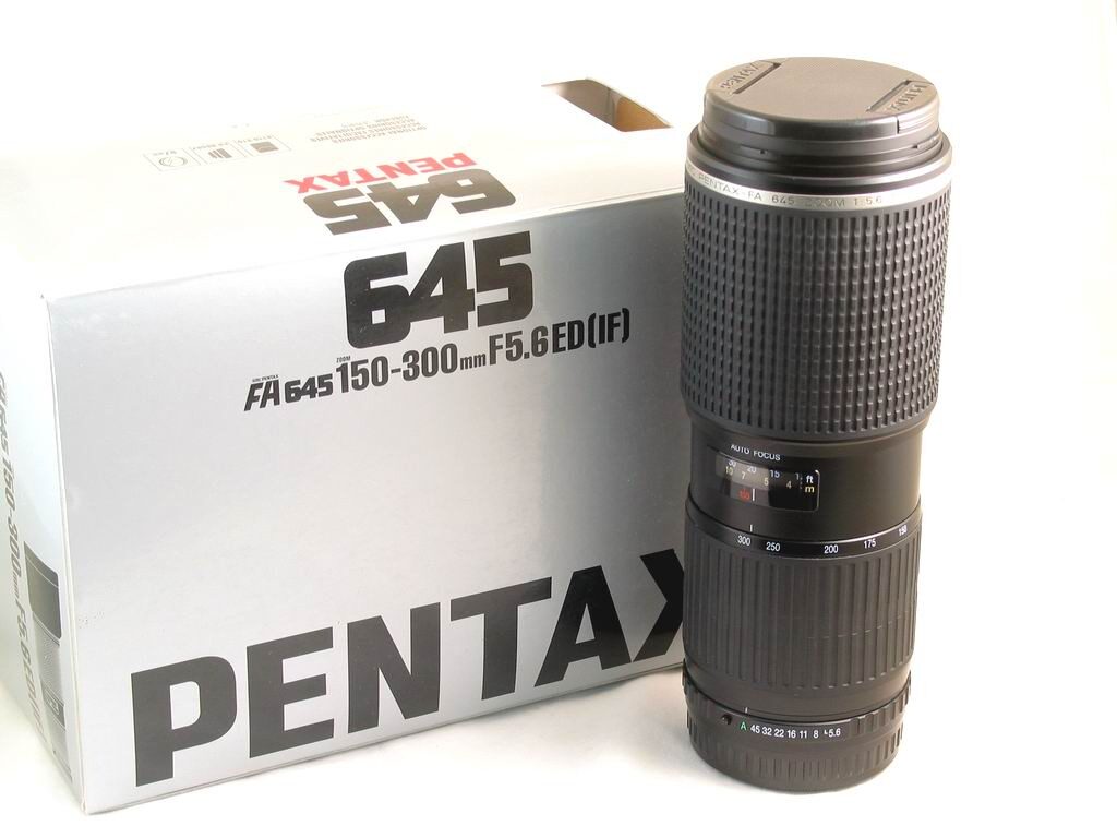 Bentées Pentax FA 150-300 IF SUPER PRACTICAL GIAO ZOOM HEAD BRAND NEW PINT PACKAGING