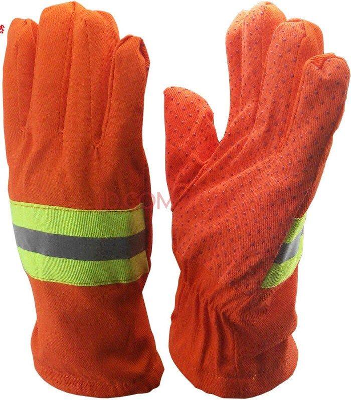 Thermal insulation gloves Long rubber gloves Anti-slip gloves protective gloves flame retardant Logistics Fire delivery Post-bureau