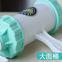 8 die can not be broken large bucket plastic noodle pressing machine household manual River fishing machine hand cranked machine noodle nest machine