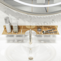 Stainless Steel Bathroom Taps Drain Racks Wash Hands Table Shelve Toilet Free of perforated wall-mounted washstand Contained