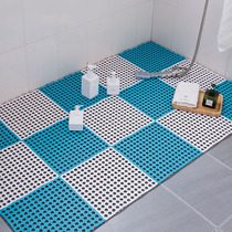 Bathroom non-slip mat bathroom mat toilet stitching shower bath mat bathroom full of plastic mat