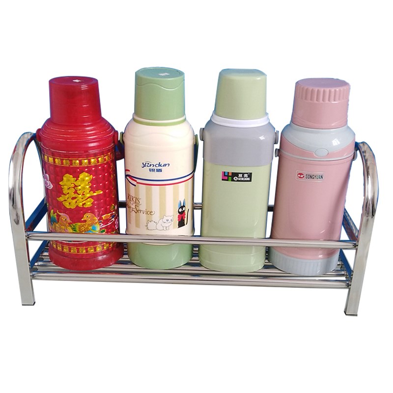 Open the bottle of the plastic shelf hot kettle rack kitchen living room heat insulation and receiver of the car warm bottle