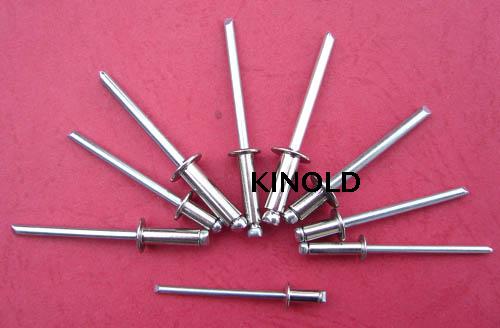 Fine-woven brand round head 304 all stainless steel pull nail M4.0M4.8M6.4 core rivet all steel pull nail GB12618