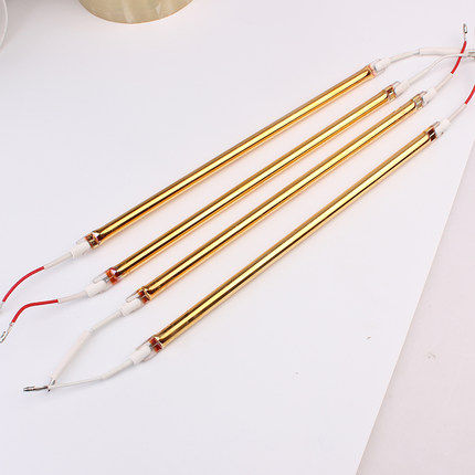 Integrated ceiling bath heating pipe Heating pipe Waterproof carbon fiber gold pipe line connected straight tube