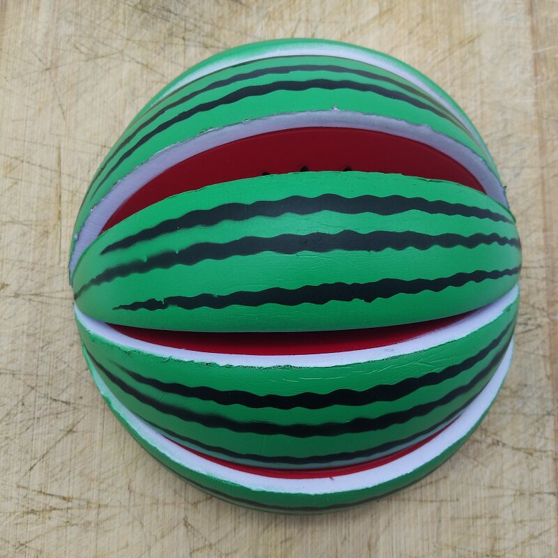 The new model pu slow rebound decompression venting environmental protection products pinch music puzzle unisex toy simulation watermelon