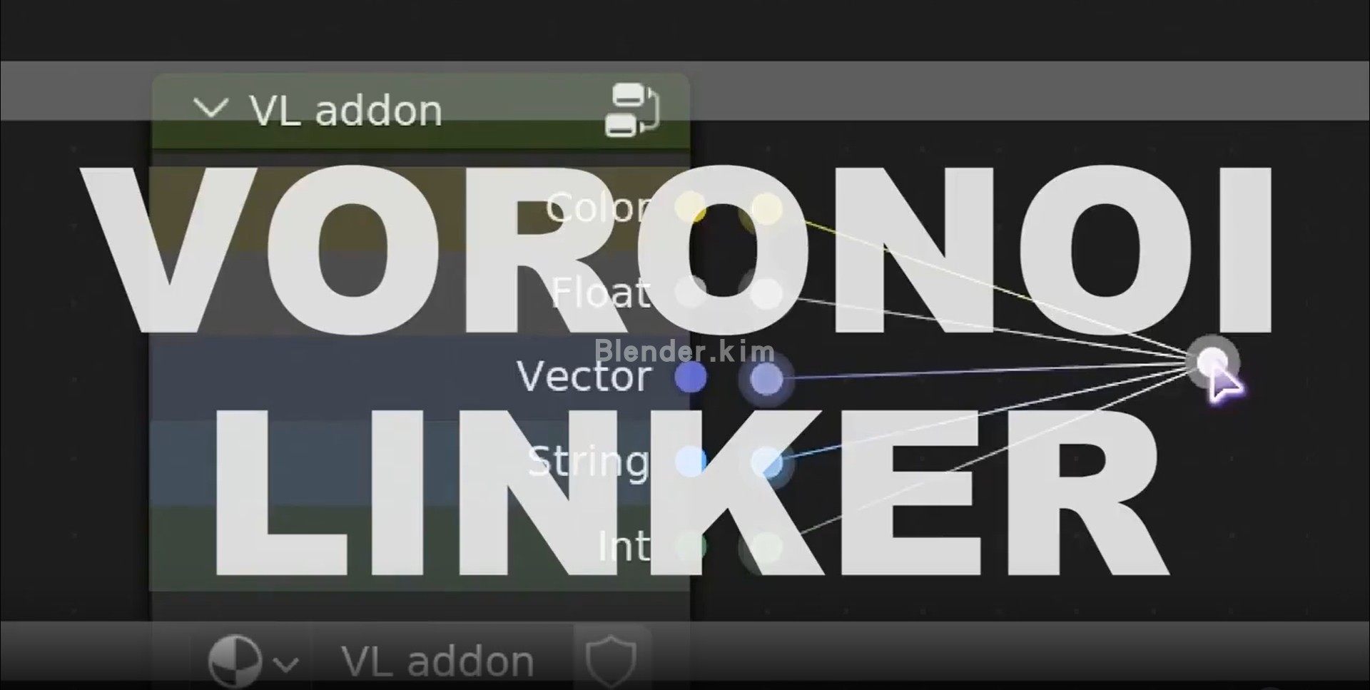快速连接节点 Voronoi Linker - Blender插件-魔酷网
