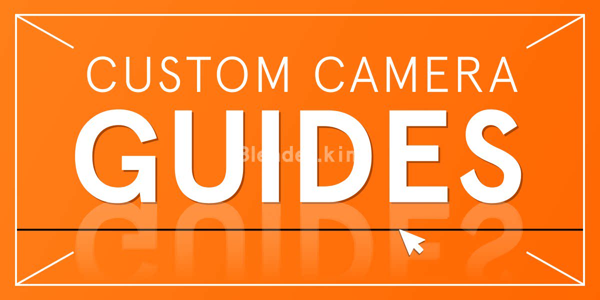 自定义相机插件 Custom Camera Guides - Blender插件-魔酷网