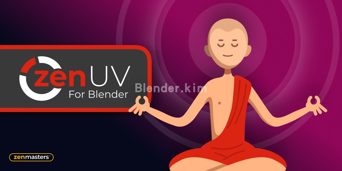 ZenUV  UV编辑打包工具 - Blender插件-魔酷网