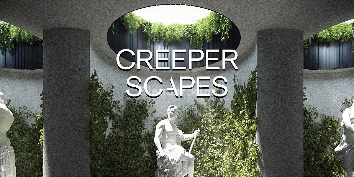 藤蔓爬山虎植物预设 Creeper Scapes – Blender预设-魔酷网
