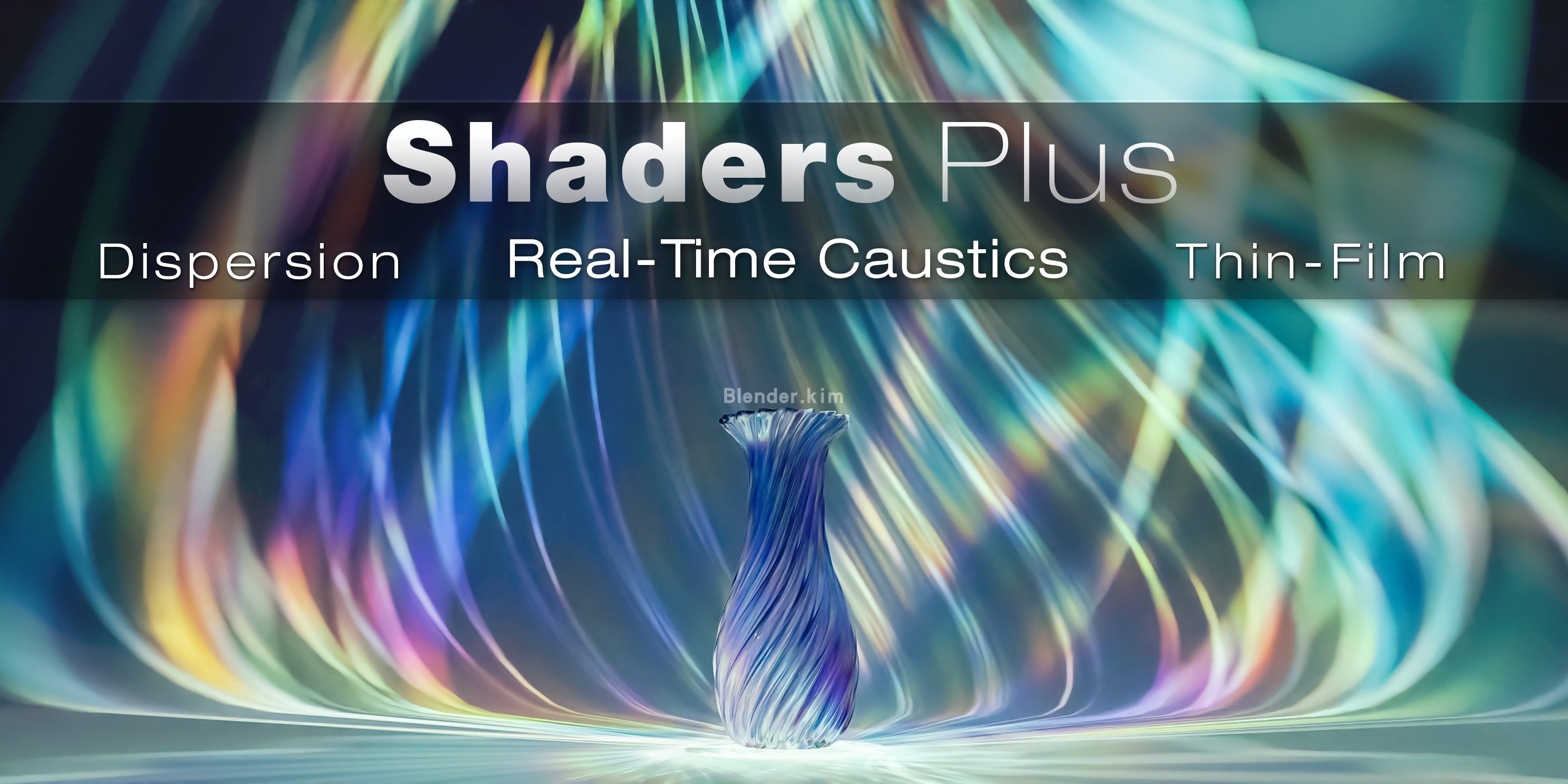 焦散色散预设 Shaders Plus - Blender预设-魔酷网