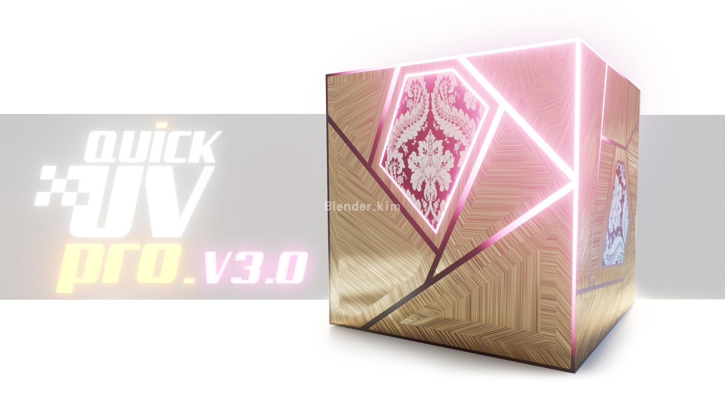 快捷UV贴图插件 Quick Uv Pro - Blender插件-魔酷网
