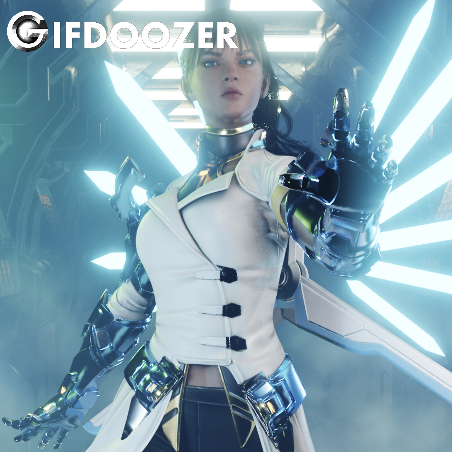 次世代 Blender 鸢尾花女神-魔酷网
