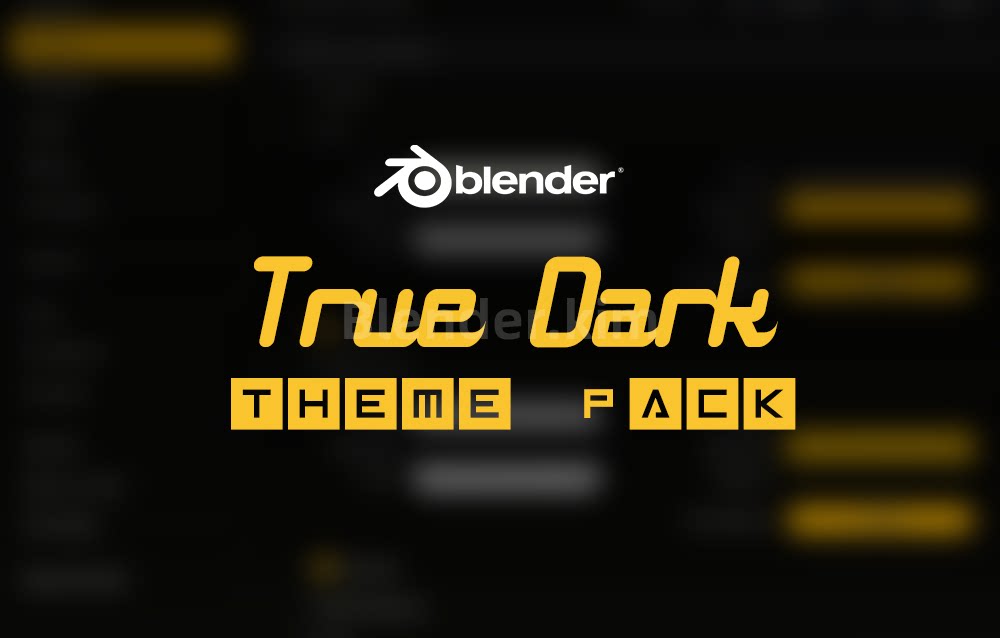 暗黑主题界面 True Dark Theme Pack-魔酷网