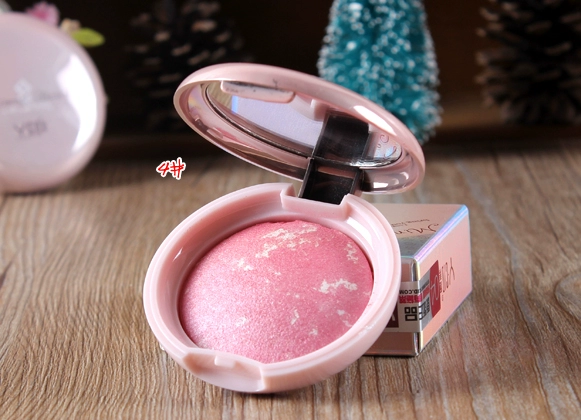 Authentic Stie Khoáng Baking Blush Rouge Sửa chữa Bột rang Baking Modifying Complex Orange Orange - Blush / Cochineal