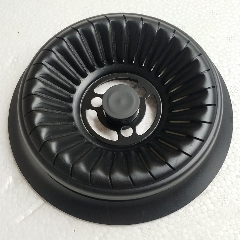 Gas stove accessories 100# high foot stove head fire cover gas stove 100mm steel cover embedded stove accessories