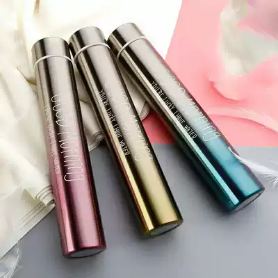 Personality fashion thermos cup female slender portable Korean creative trend gradually color students fresh mini water Cup