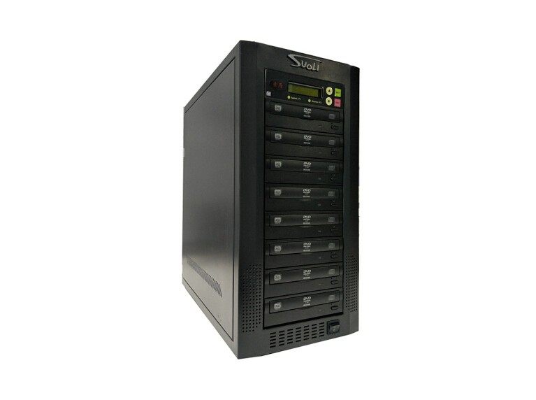 Suoli Suoli SL-7DU one-to-seven DVD disc duplicator burning tower duplicator (single U version)