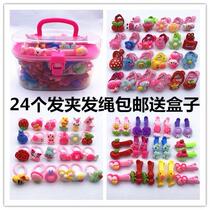 Colorful small princess baby children mini decoration girl hair card foreign style hairclip small new beautiful sweet