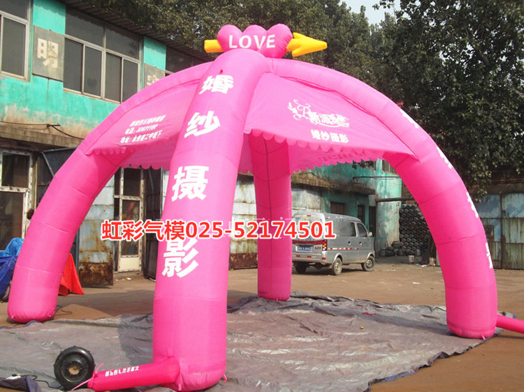 Custom 6 * 6 m Advertising Inflatable Tent Air Die Cosmetic Mother & Baby Wedding booth Inflatable Tent Arch air mold