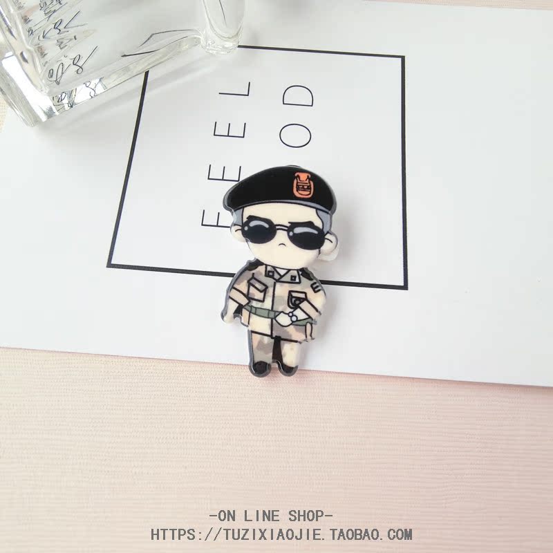 Broche Lovers en autre - Ref 1185597 Image 15