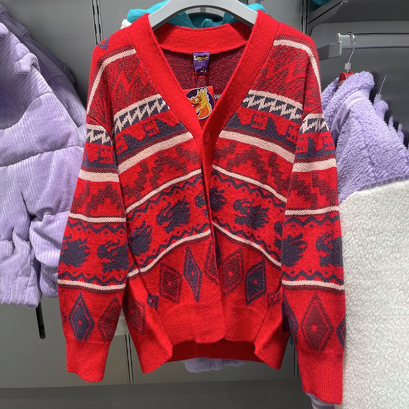 Li Ning Day into a golden sweater for men and women 2024 Dragon years new red Ben-Year's cardio-hoodie AMBU021-Taobao