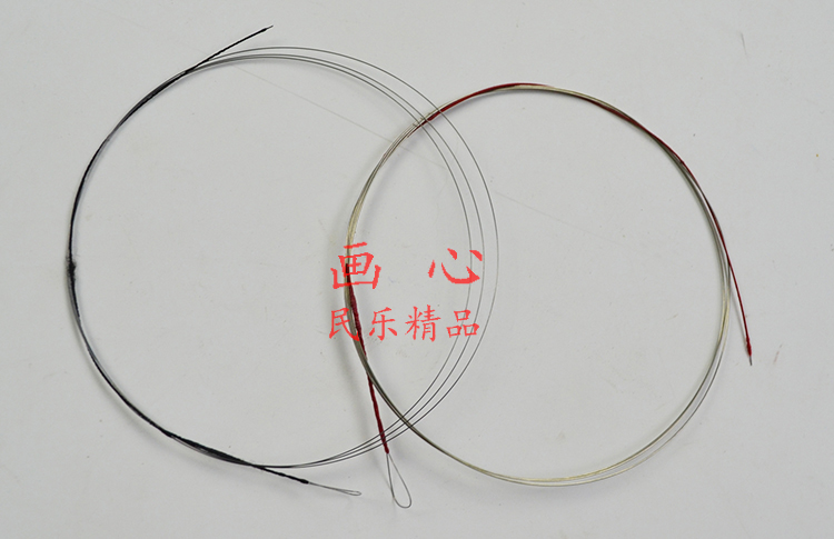 Gao Hu chuỗi Bạc chuỗi Gao Hu chuỗi Cao cấp chuyên nghiệp nhạc cụ Gao Hu phụ kiện đặt chuỗi ngoài chuỗi đầy đủ - Phụ kiện nhạc cụ dây đàn ukulele