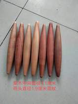 Pear wood jujube wood thickened two pointed noodles solid wood thickened fish maw noodles stick fruit wood thick in the middle two thin noodles