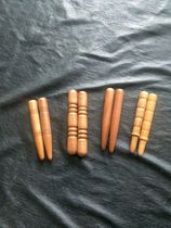 Solid wood foot massage acupressure stick Acupressure meridian stick Jujube wood pear wood reflexology acupressure massager Soles of the feet massage cone
