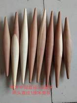 Solid wood jujube wood two pointed noodles stick fish maw noodle stick Middle thick two thin rolling pin Jujube wood two pointed rollers