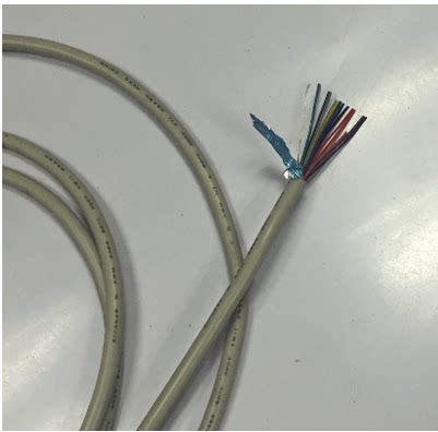 Pure copper 9 core shielding line RS232 serial port line 9C 1 data line 9 core serial port line