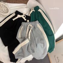 Boys Leisure Pants Han Edition 2022 Spring Fashion New Fried Street Pants Harlen Pants Games Sports