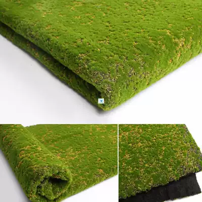 Artificial Moss Fake Green Plants Faux Grass Lawn Carpet