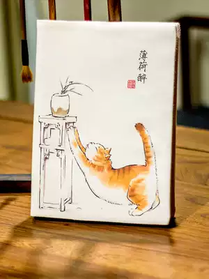 a5 hand account book creation notebook custom ancient style hand account gift box set blank Meow Star Daily Notebook