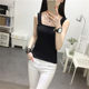 Anai Plus Size Clothing 2023 Summer New Women's Suspender Casual Tops Korean Style Slim Vest Solid Color Versatile
