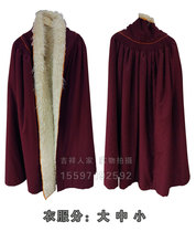 Monks coat of clothes to sit and chant scripted cotton clothes Tibetan Buddhist monk coat jacket winters cold cotton coat Grand guard