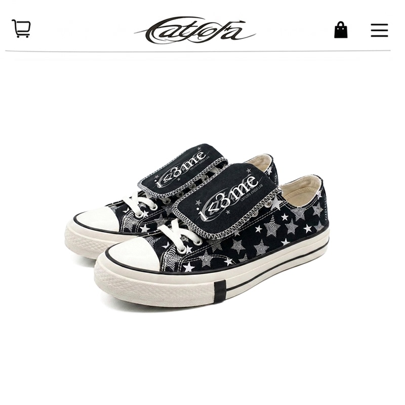Cat and Sofa Catsofa/Swirl Star Vulcanized Shoes Sports Soft-Soled Casual Shoes All-Over Print Canvas Shoes Cat and Sofa Catsofa/Swirl Star Vulcanized Shoes Sports Soft-Soled Casual Shoes All-Over Print Canvas Shoes