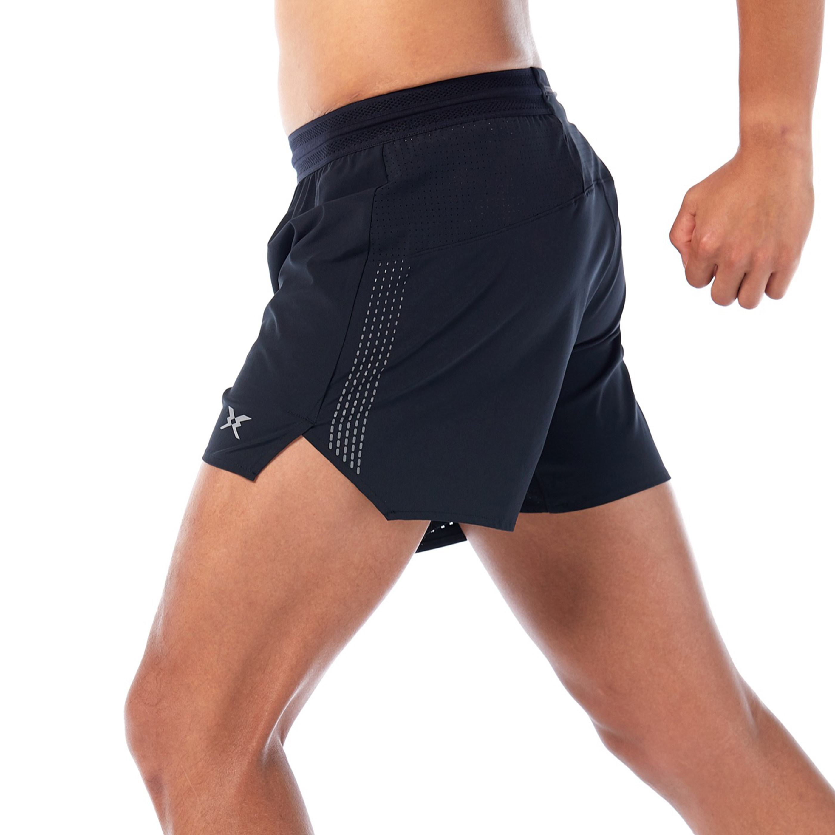 Body Wisdom BODYWIT Men's Black 3 Inch Race Speed Running Marathon Sports Speed Dry Shorts-Taobao