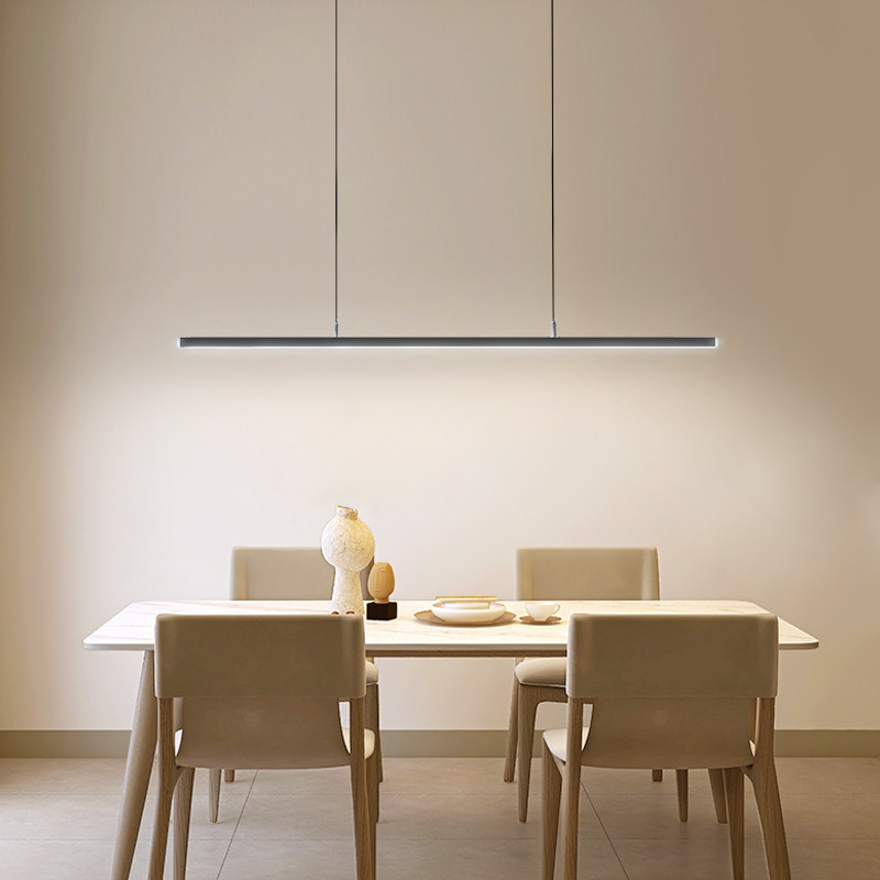 Minimalist chandeliers Lined Dining Hall Island Bench Minima Modern Table Office 2022 Designer's lamp