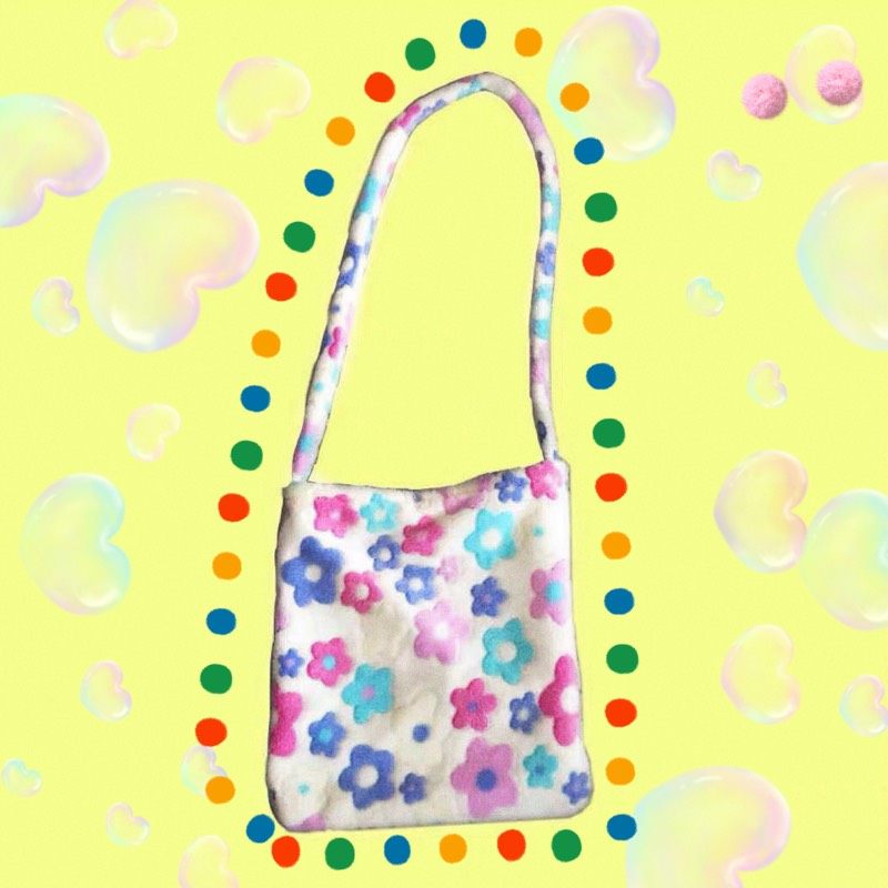 Puppy bag plush bag bag inclined bag