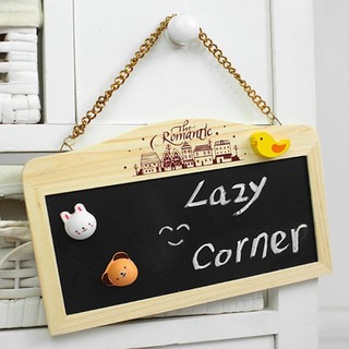 Creative door sign welcome to shop door rest sign open for business double-sided handwritten small blackboard