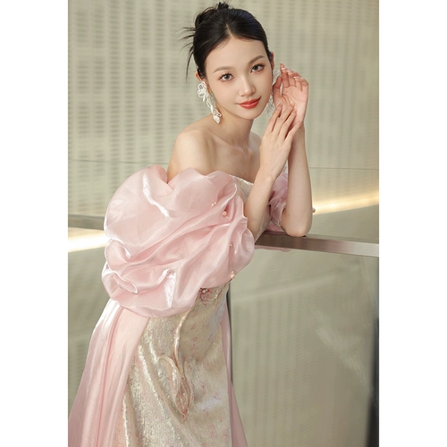 Красная длинная юбка для невесты, свадебное платье